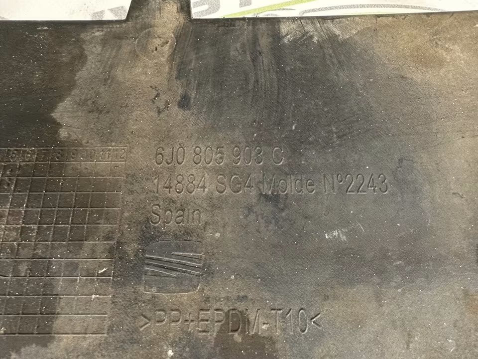 6J0805903C Stoßstangen Lippe Spoiler Vorne Facelift Seat Ibiza 6J