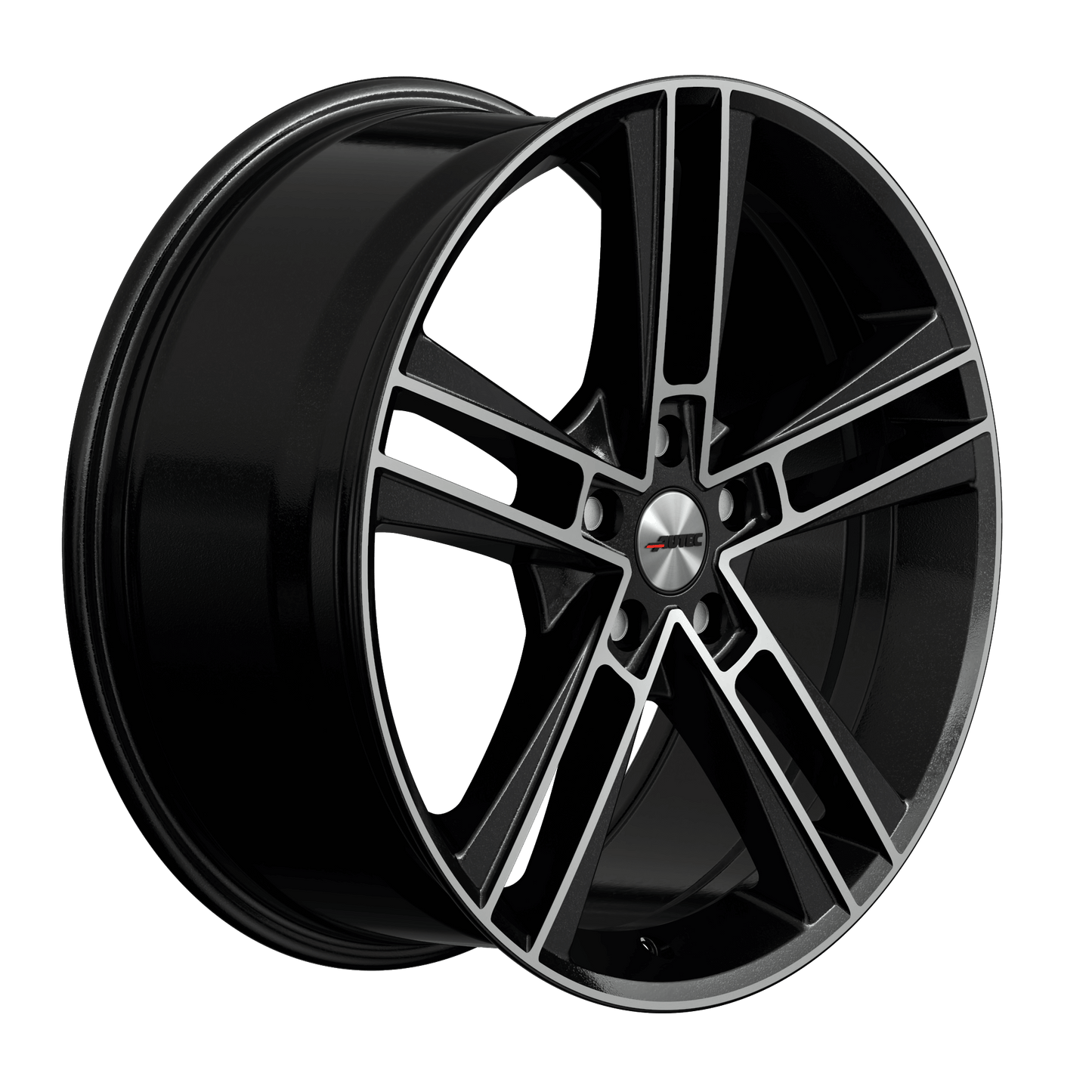 AUTEC Alufelgen NEU Rias - Schwarz metallic poliert
