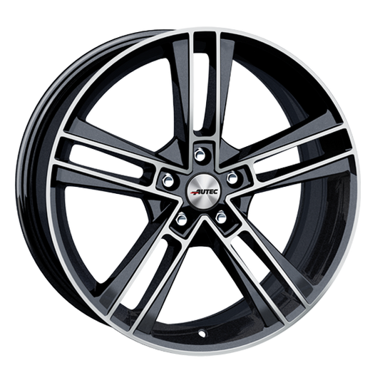 AUTEC Alufelgen NEU Rias - Schwarz metallic poliert