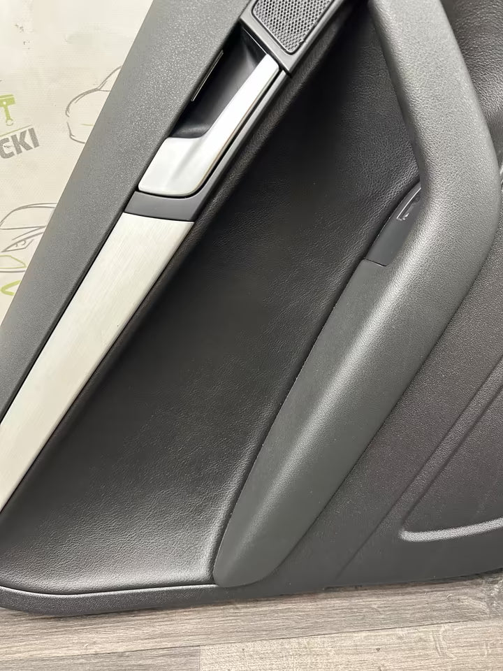 Leder Türverkleidung Türpappe Hinten Links Audi A3 8P 8P4867305