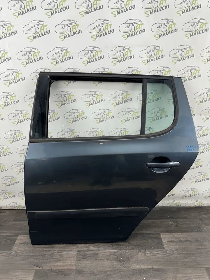 Door Rear Left Skoda Fabia 5J Model Color 9153 Gray