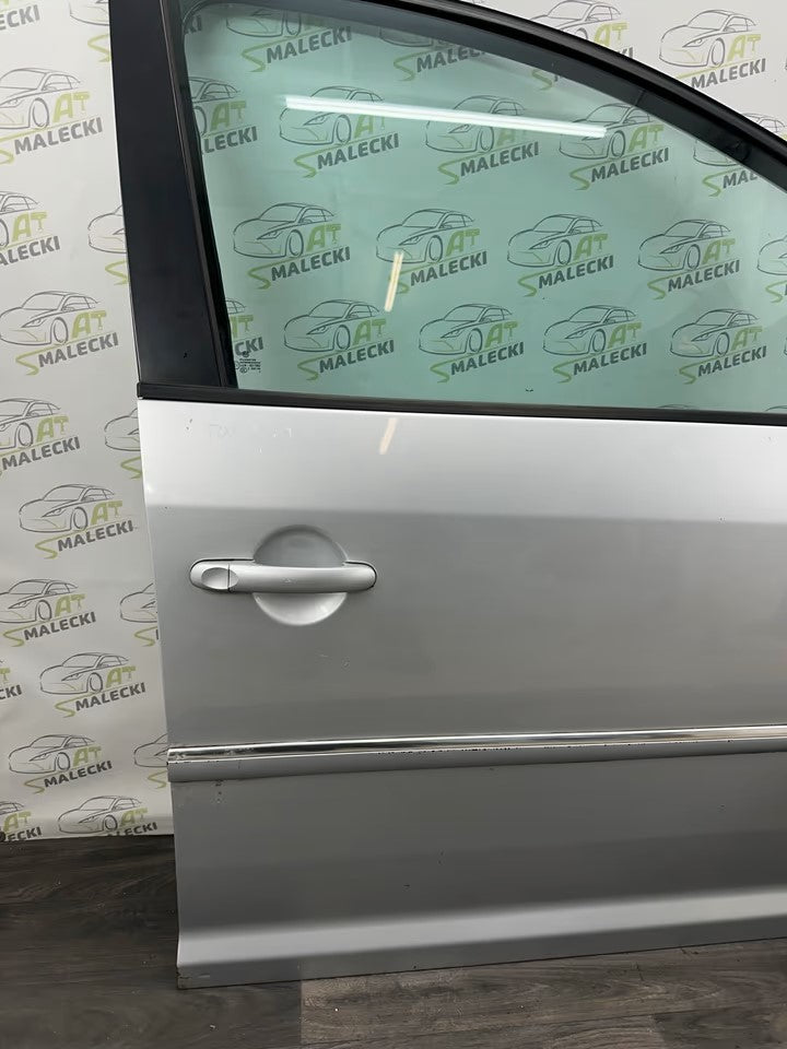 Türe Tür Vorne Rechts Vw Touran 1T Modell Farbe LA7W Silber