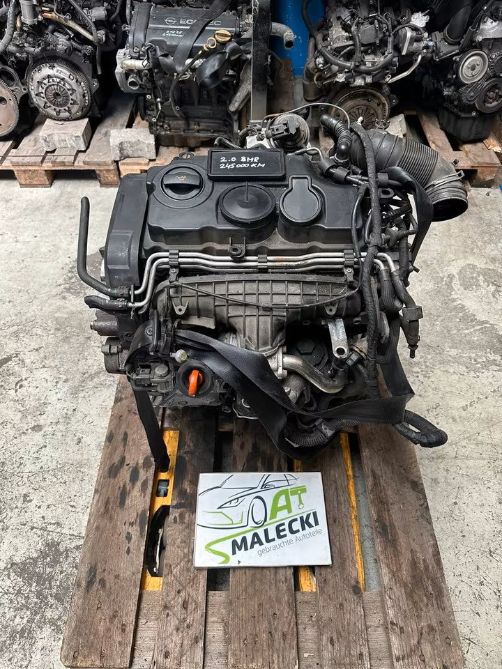 BMR Motor 2,0 Tdi 125Kw 170Ps Audi Vw Komplett Gebraucht