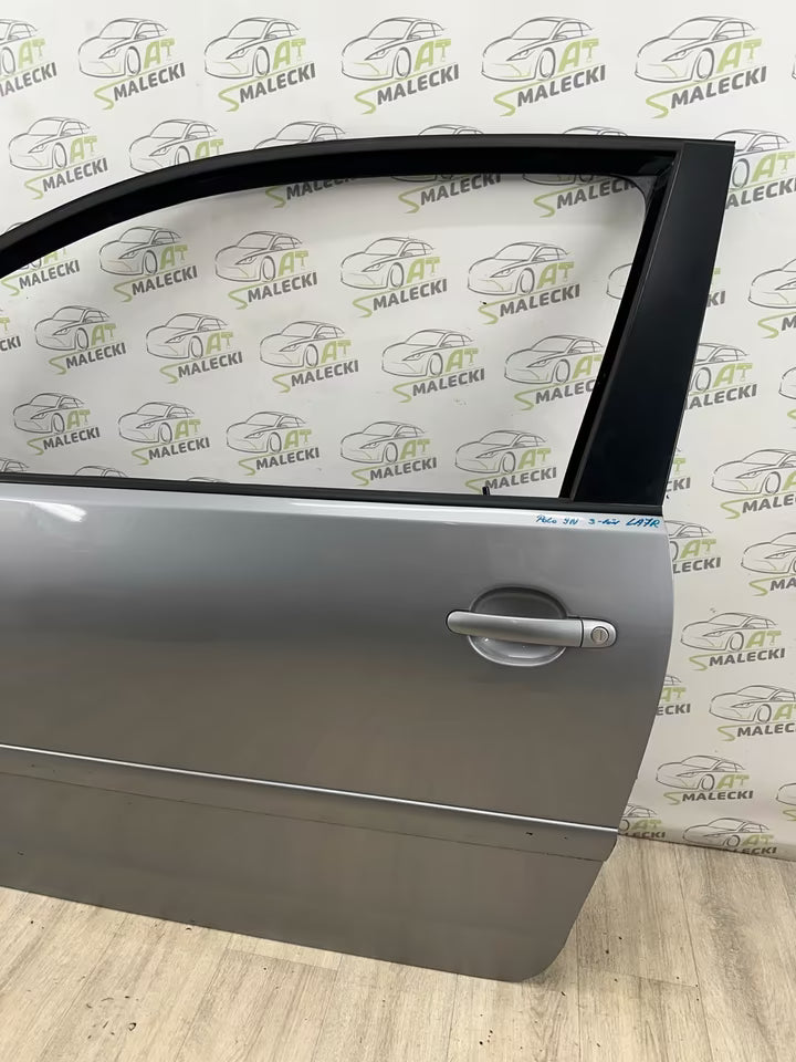 Türe Tür Links Vw Polo 9N 9N3 Modell 3-Tür Farbe LA7R Metallic