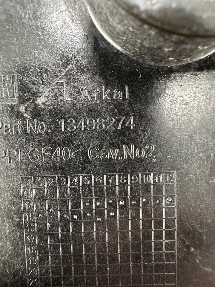 13498274 Batteriehalterfach Batteriekasten Opel Corsa E