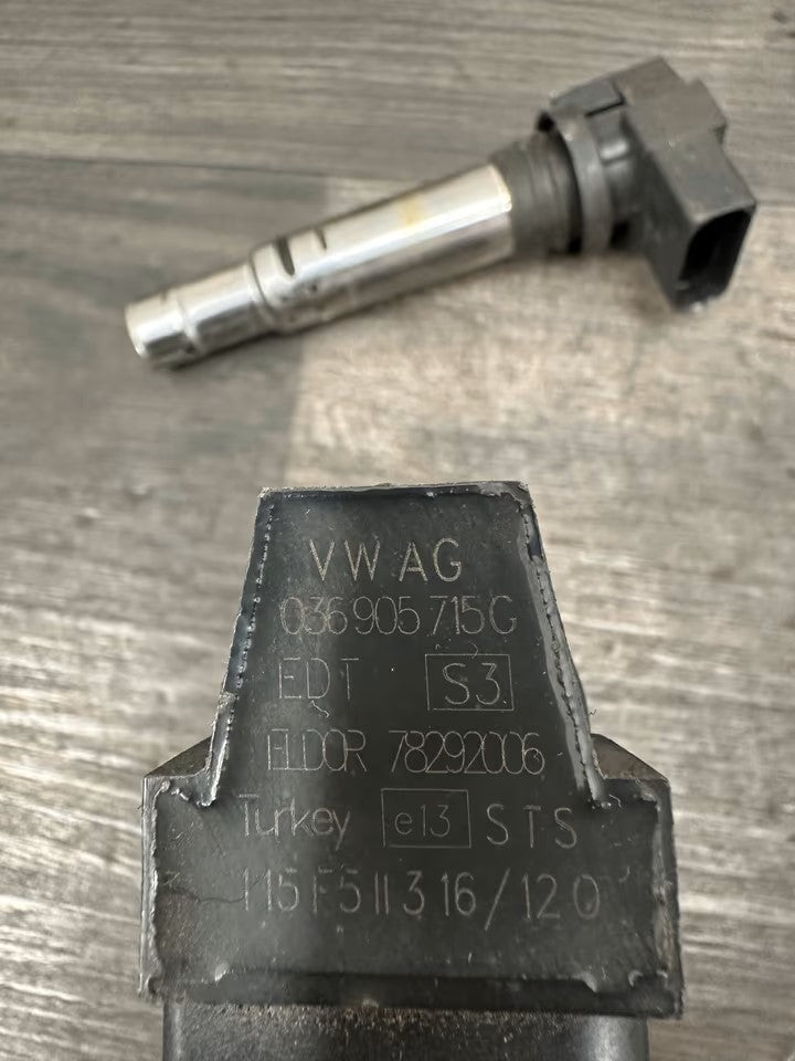 6 x Zündspule Set Komplett 036905715G Vw Audi Seat Skoda Modelle