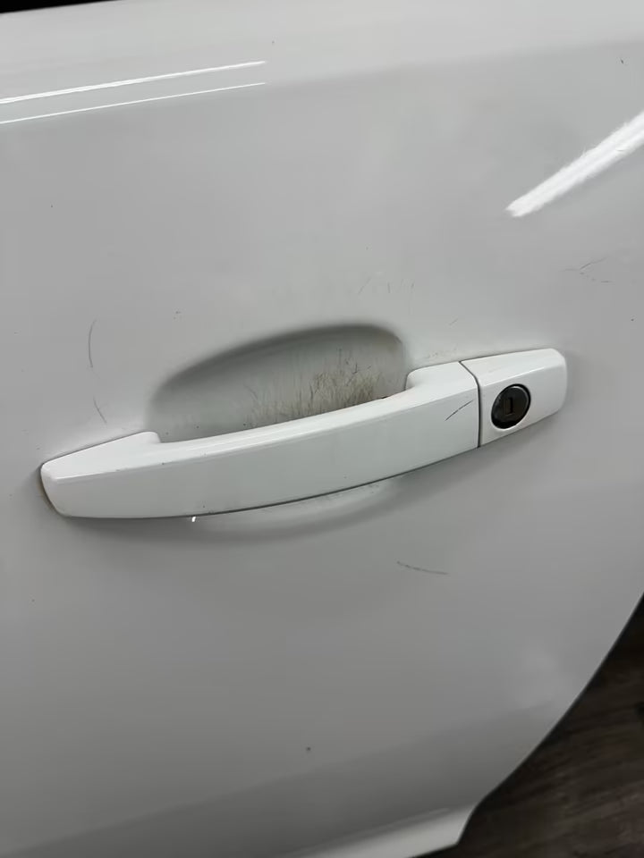 Türe Tür Links Opel Corsa D 3-Tür Modell Farbe Z474 Weiß