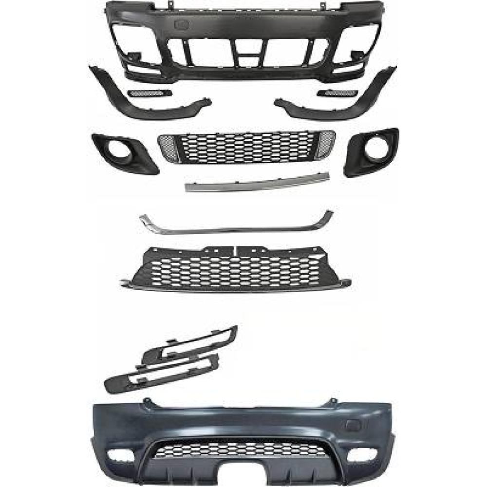 STOßSTANGEN SET MINI R56, 06-10 SPORTOPTIK 1206550