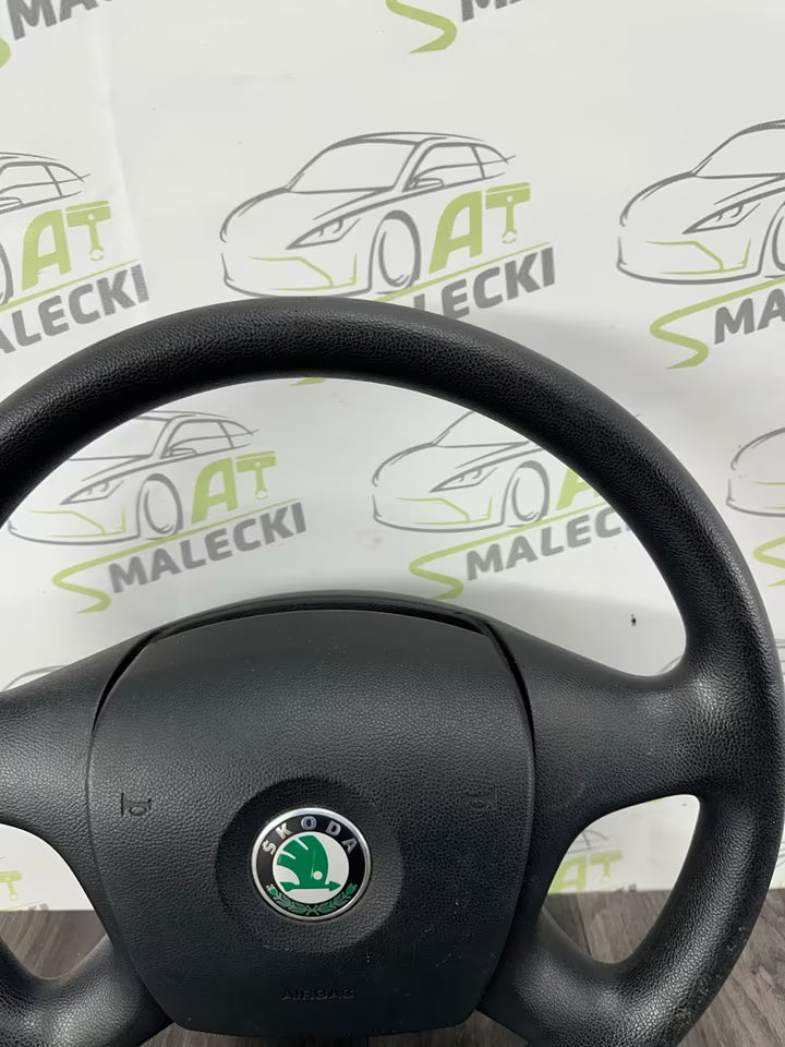 Lenkrad 4 Speicher Komplett Skoda Fabia 5J Modell 1Z0419091M