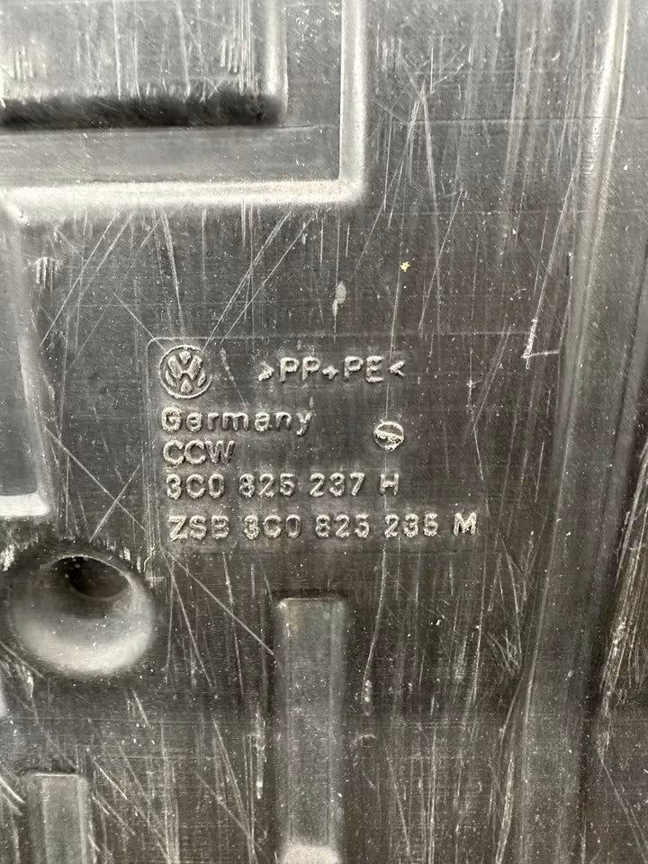 3C0825237H Unterbodenschutz Unterfahtschutz Vw Passat B6 B7 Model