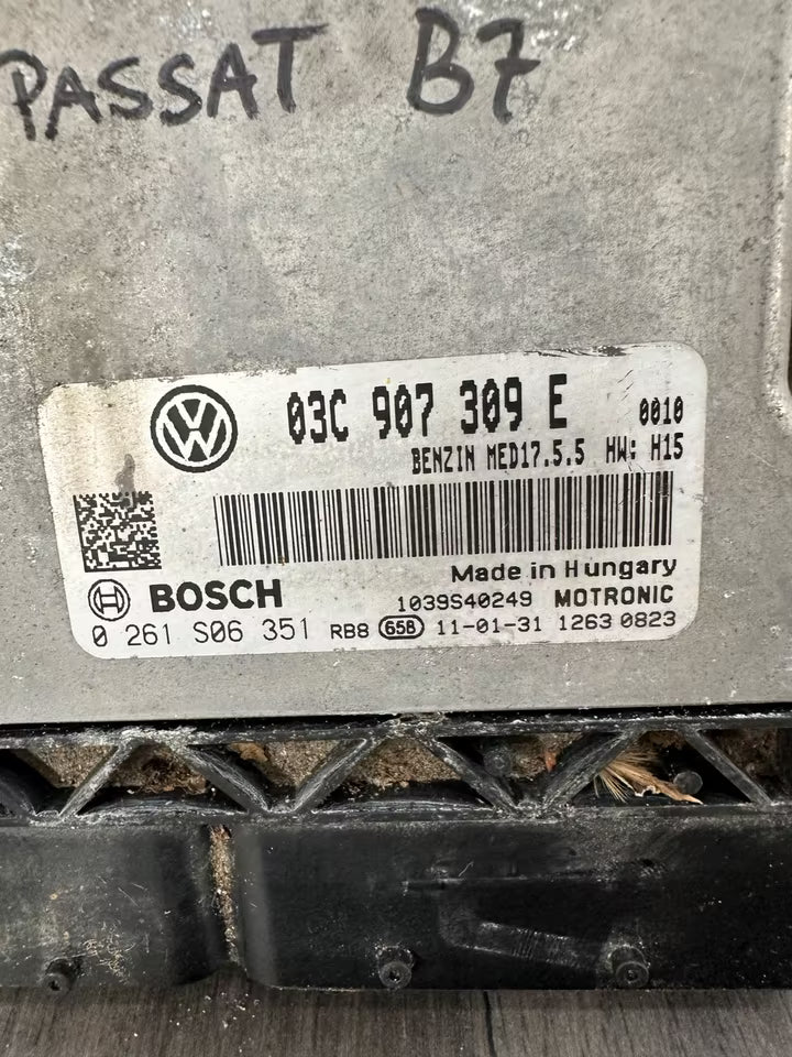 03C907309E Motorsteuergerät für VW Passat B7