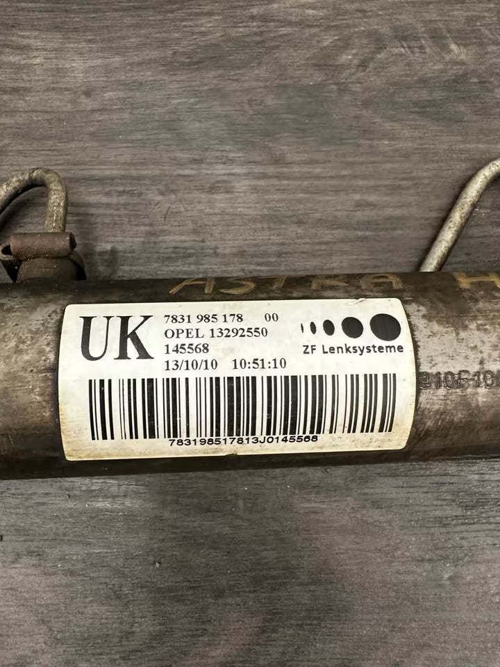 13292550 Lenkgetriebe Lenkung Opel Astra H 1,7 CDTI
