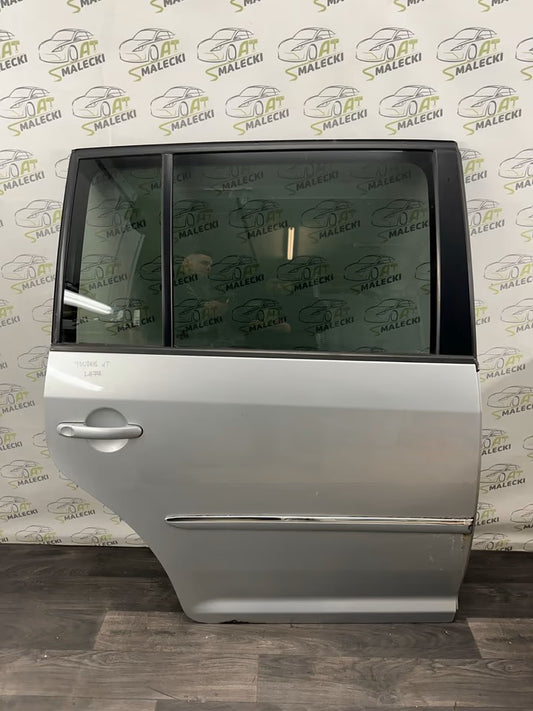 Türe Tür Hinten Rechts Vw Touran 1T Modelle Farbe LA7W Silber