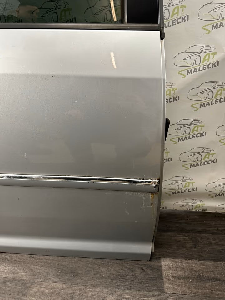 Türe Tür Hinten Rechts Vw Touran 1T Modelle Farbe LA7W Silber