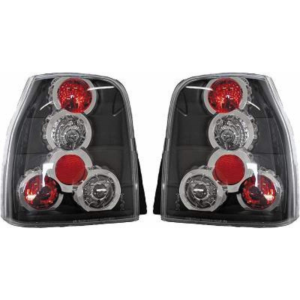 nan DESIGNRÜCKLAMP. SET LUPO, 97-00 KLARGLAS/SCHWARZ 2208295