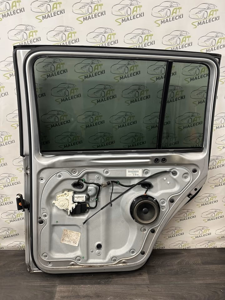 Türe Tür Hinten Rechts Vw Touran 1T Modelle Farbe LA7W Silber
