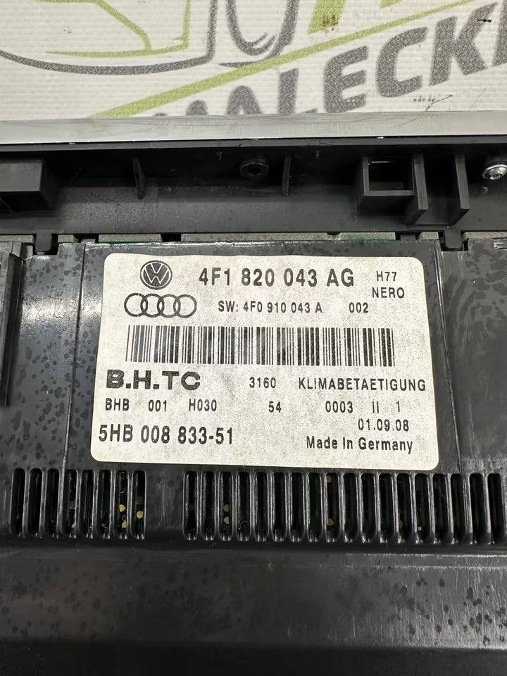 4F1820043AG Klimabedienteil Klimaregler Audi A6 4F C6 Modell 2008