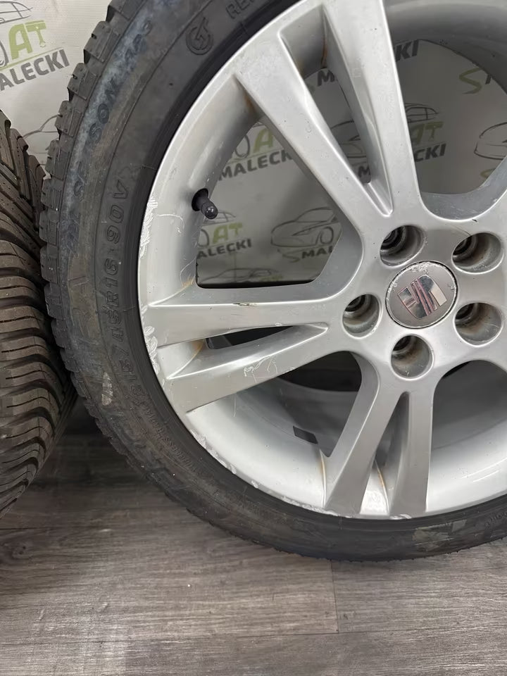 6J0601025B Kompletträder Alufelgen Seat Ibiza 5x100 16 Zoll