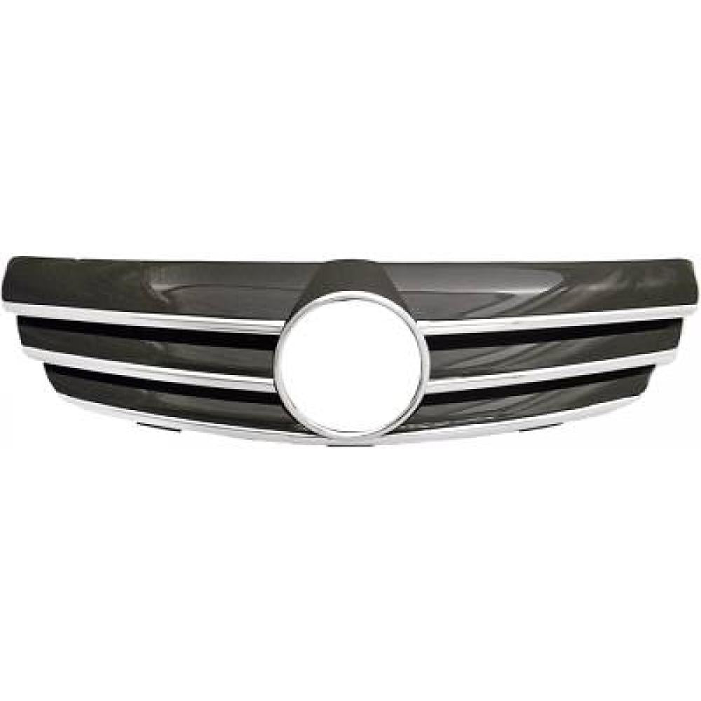 KÜHLERGRILL KPL. DB W209, 02->> CHROM/SCHWARZ 1626240