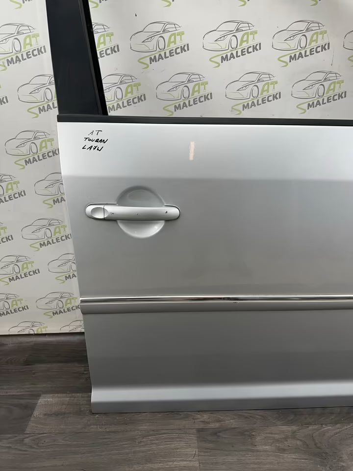 Türe Tür Vorne Rechts Vw Touran 1T 03-15 Bj Farbe LA7W Silber