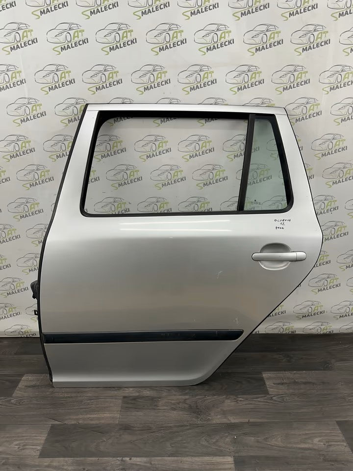 Door Rear Left Skoda Octavia 1Z Models Color 9102 Met