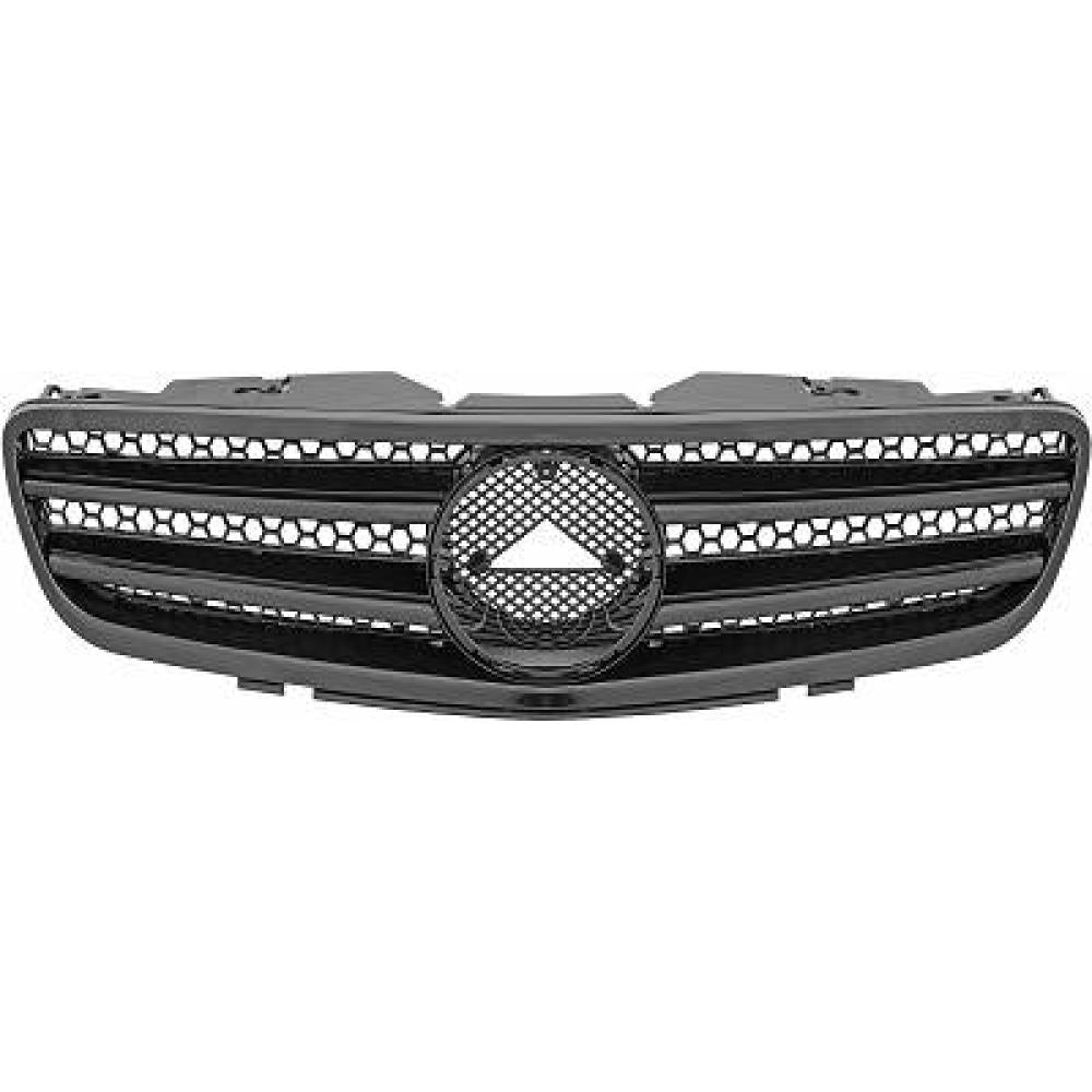 KÜHLERGRILL KPL. DB R230, 01-08 SPORT OPTIK 1600241