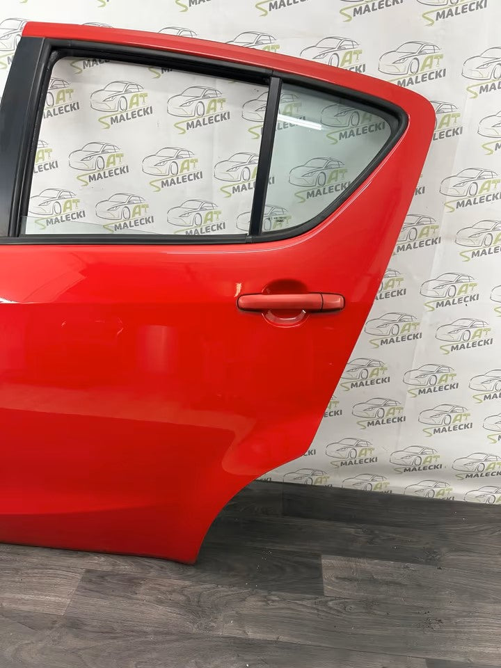 Türe Tür Hinten Links Opel Agila B Modell Farbe ZCFB Rot