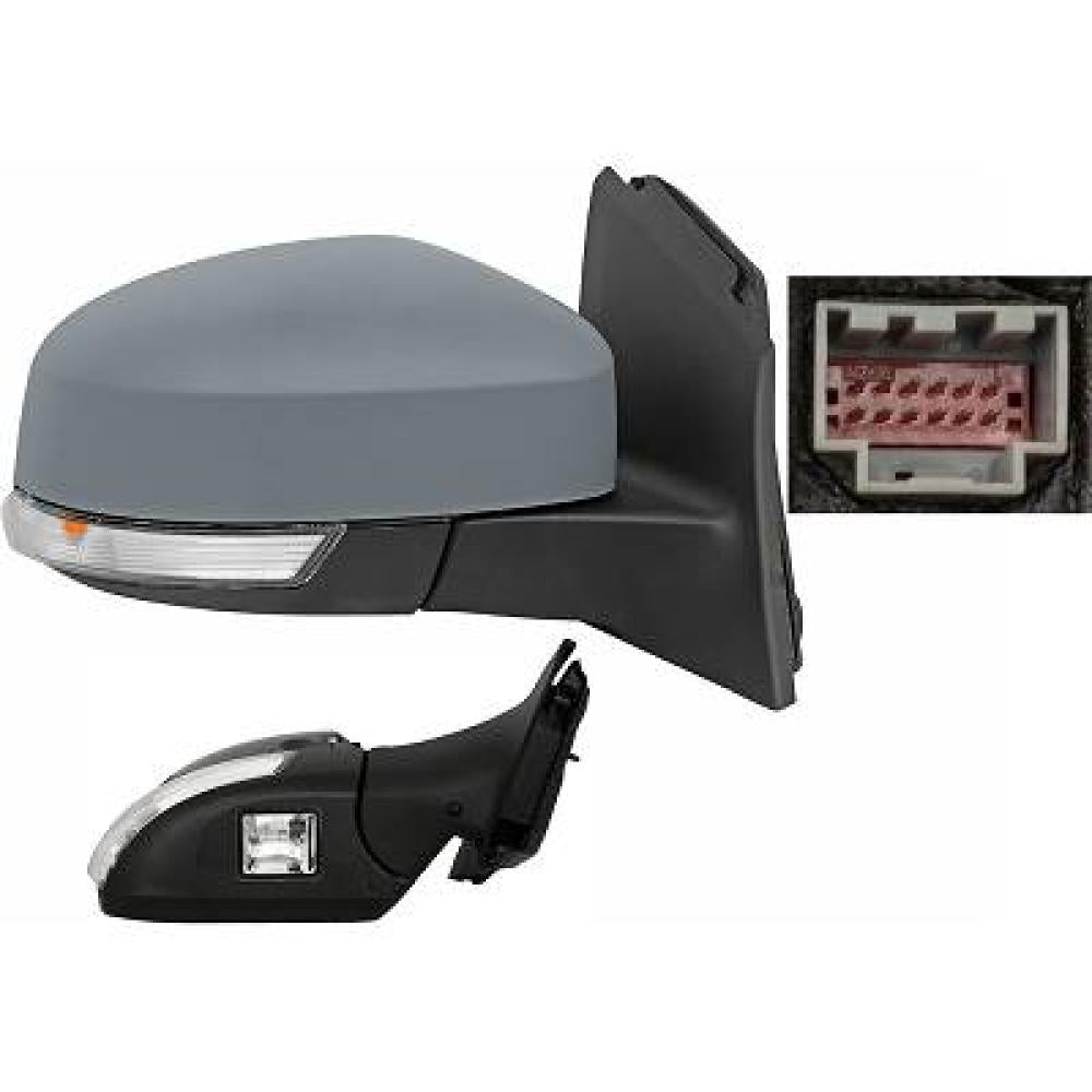 BM51-17682-UA SPIEGEL RE. FORD FOCUS, 11->> GRUND; 12-PIN 1418324