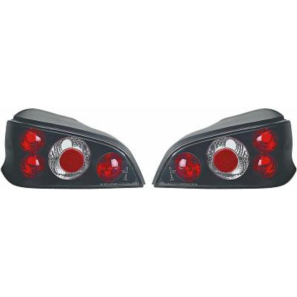nan DESIGNRÜCKLAMPEN SET 106, 96->> KLARGLAS/SCHWARZ 4210295