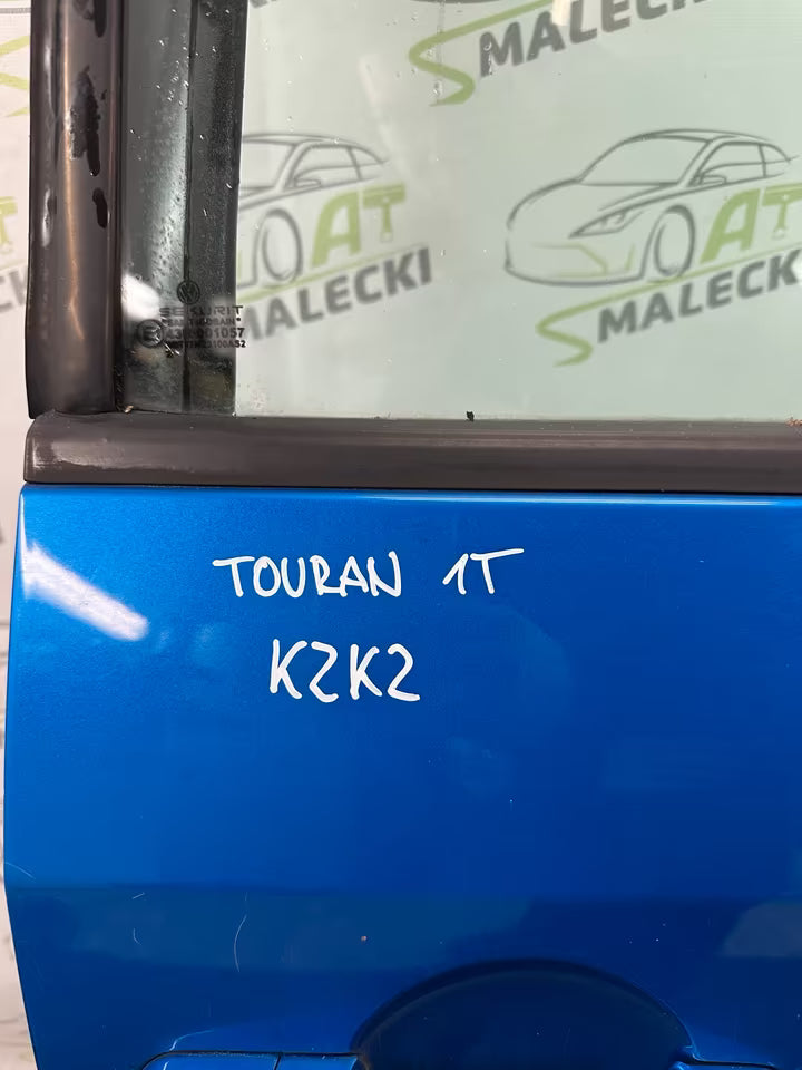 Türe Tür Hinten Rechts Vw Touran 1T Modell Farbe LA5X K2K2