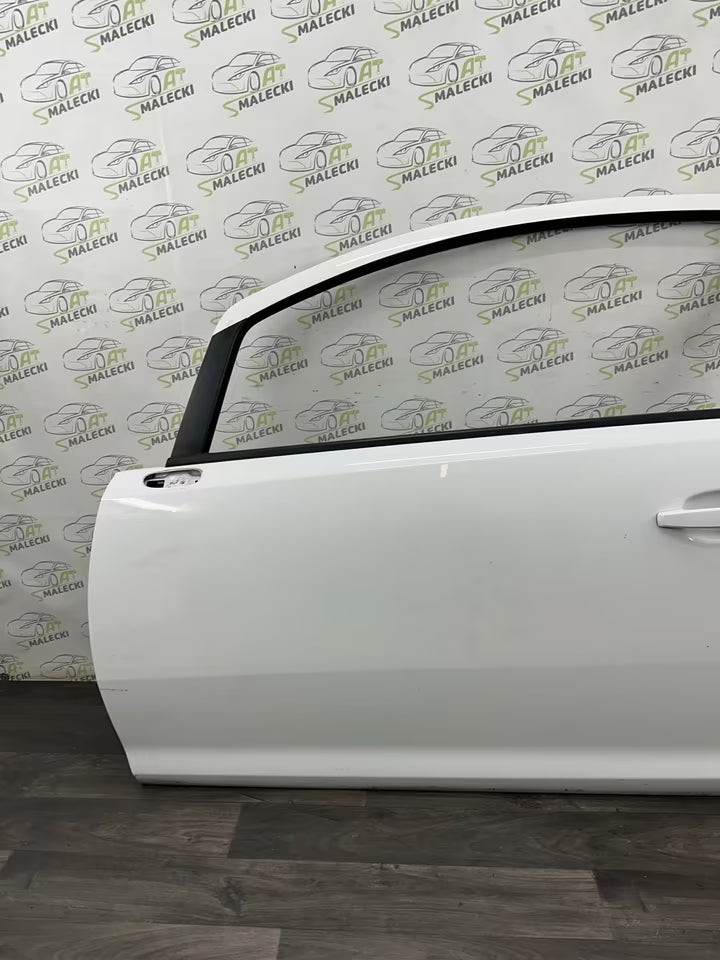 Türe Tür Links Opel Corsa D 3-Tür Modell Farbe Z474 Weiß