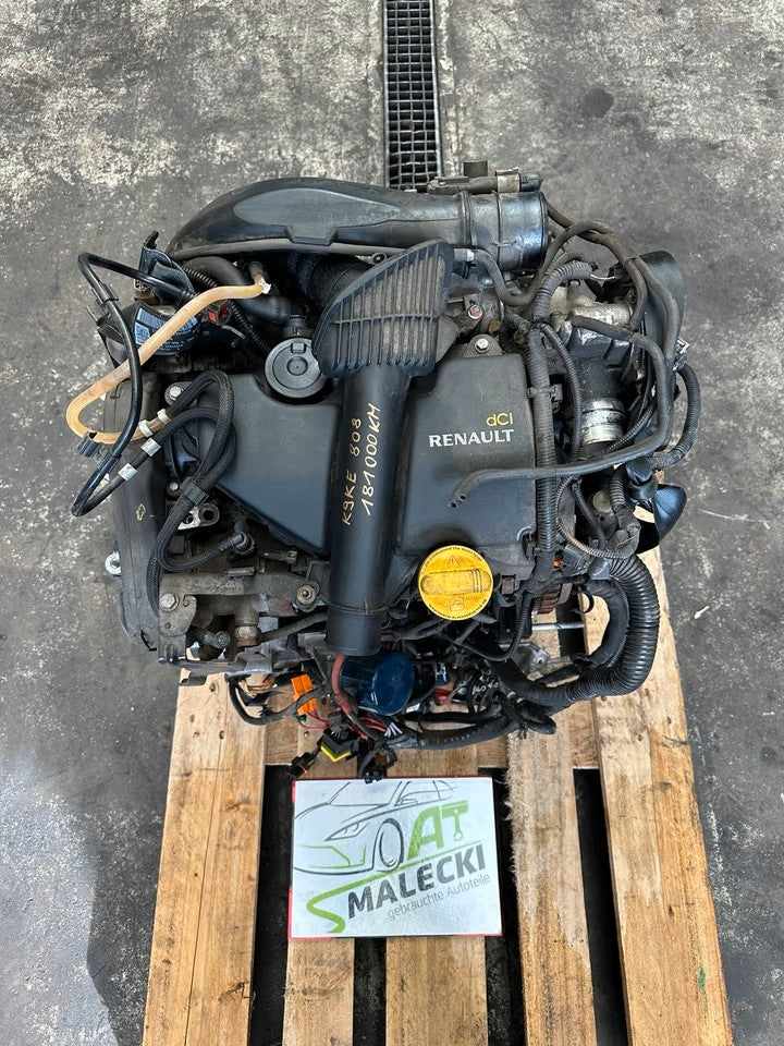 K9KE808 K9K Engine 1.5 DCI Diesel engine Renault Kangoo II 2 Model