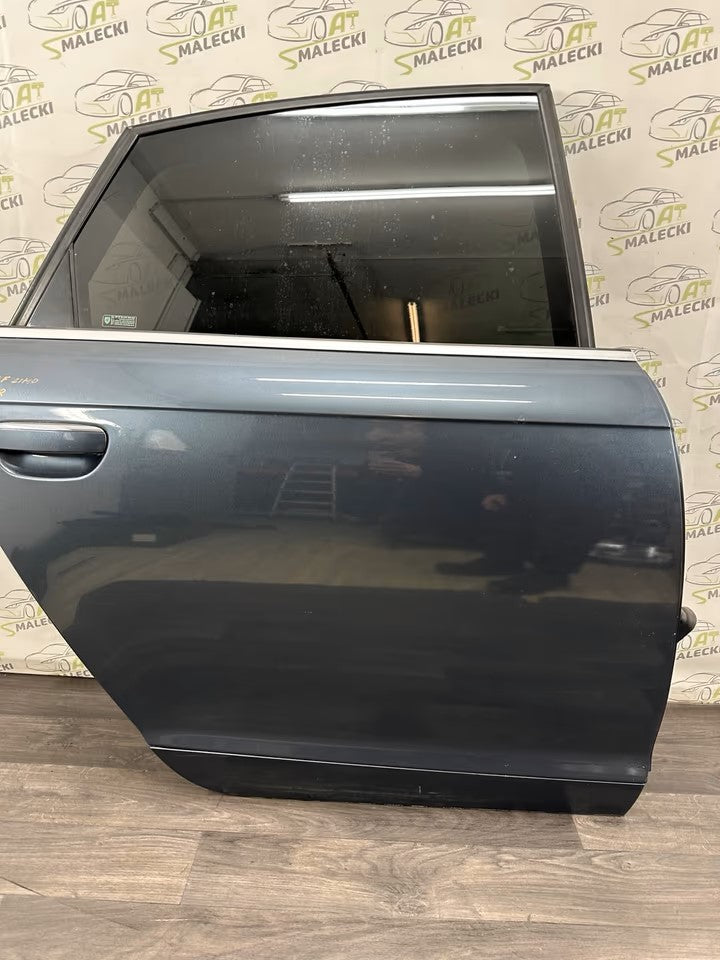 Door Rear Right Audi A6 4F C6 Models Color LZ7R metallic