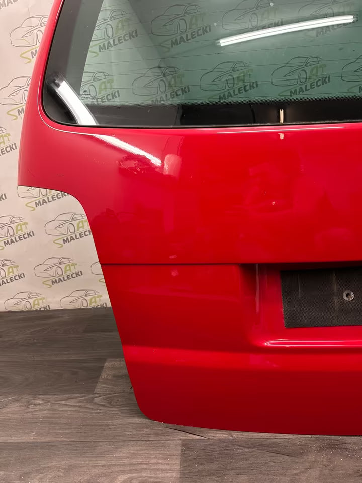 Heckklappe Kofferraum Deckel Vw Touran 1T 1T1 1T2 03-10Bj Rot