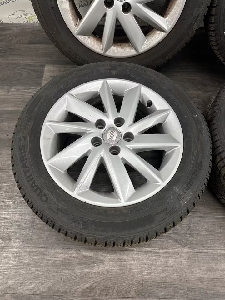 185 60 R15 Kompletträder Aluräder M+S Barum 7mm Seat Ibiza 6J