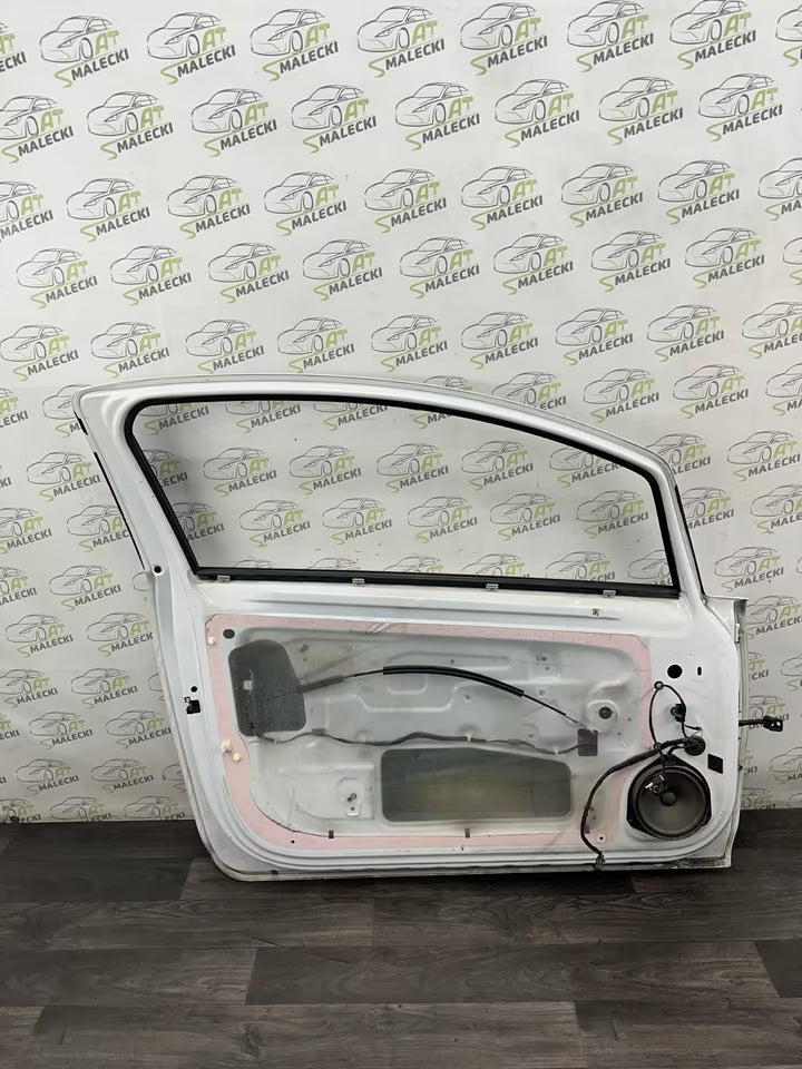 Türe Tür Links Opel Corsa D 3-Tür Modell Farbe Z474 Weiß