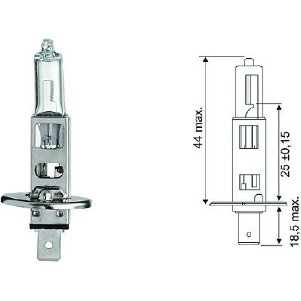 83931521 H1 12V 55W P14,5s H1 Glühlampe LID10013