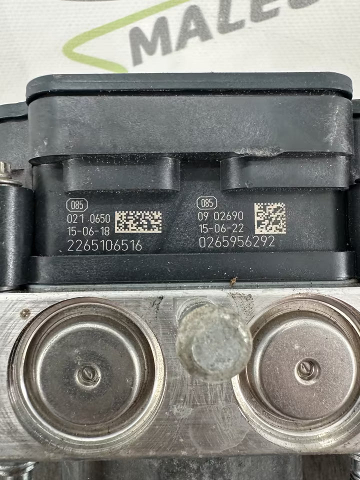 0265956292 Abs Block Hydraulik Block Opel Corsa E Modelle