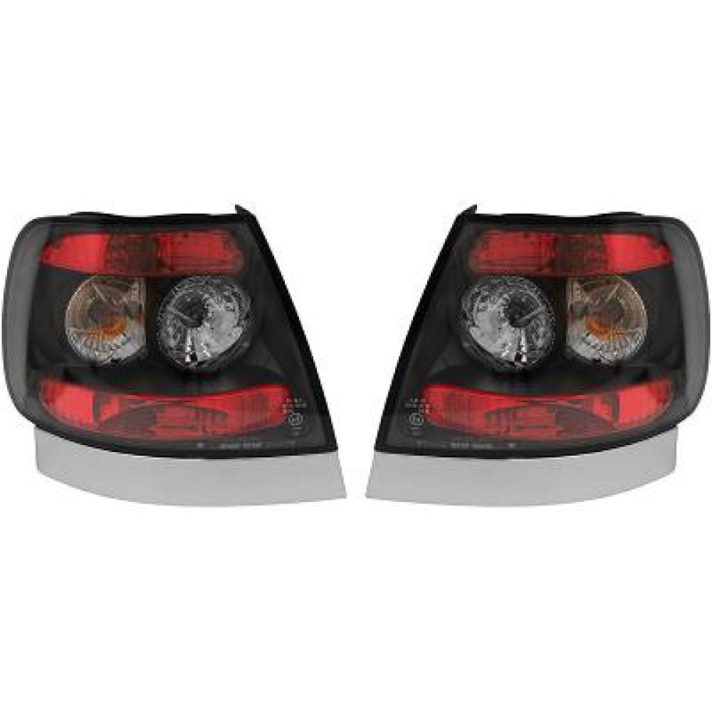 nan DESIGNRÜCKLAMPEN SET A4, 94-99 KLARGLAS/SCHWARZ 1016295