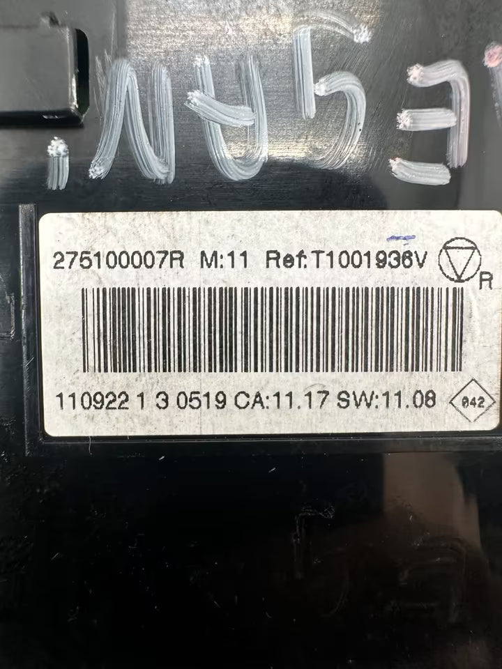 275100007R Klimabedienteil Klimasteuerung Renault Megane III