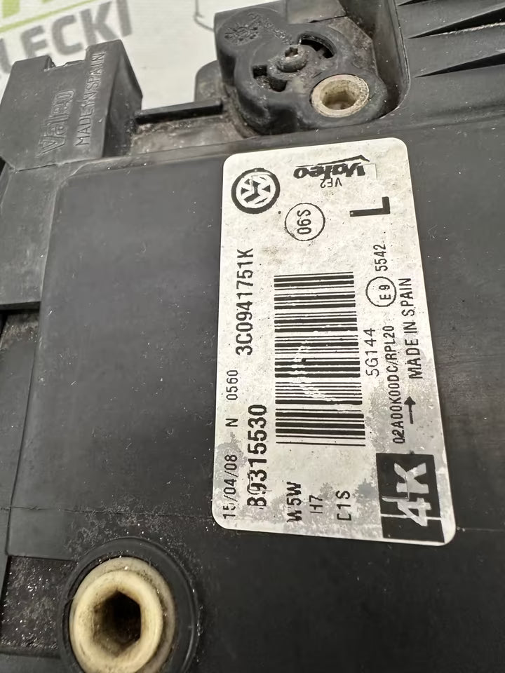 3C0941751K Xenon Scheinwerfer komplett Links Vw Passat 3C B6 09Bj