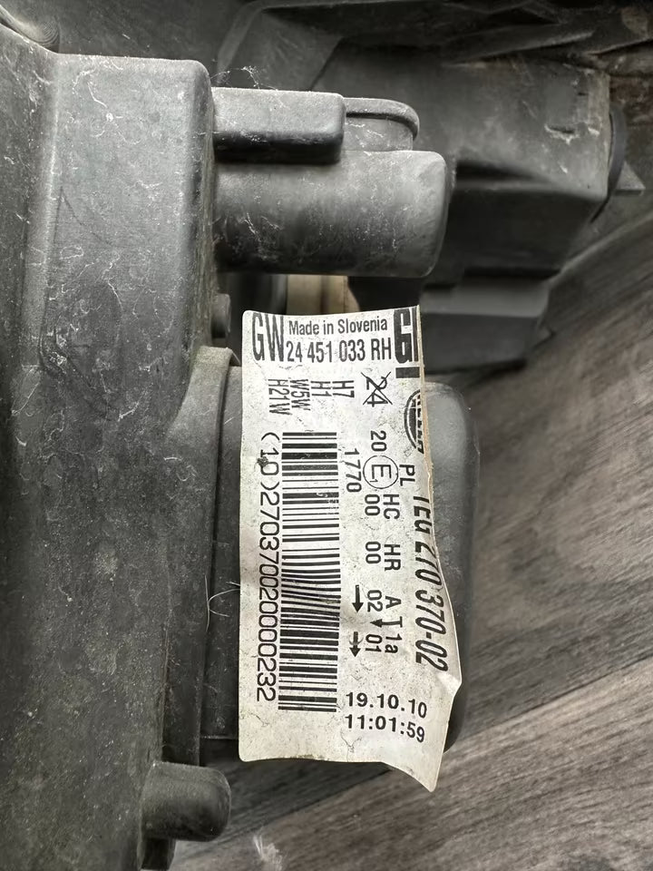 24451033RH Scheinwerfer Rechts Opel Astra H Modell