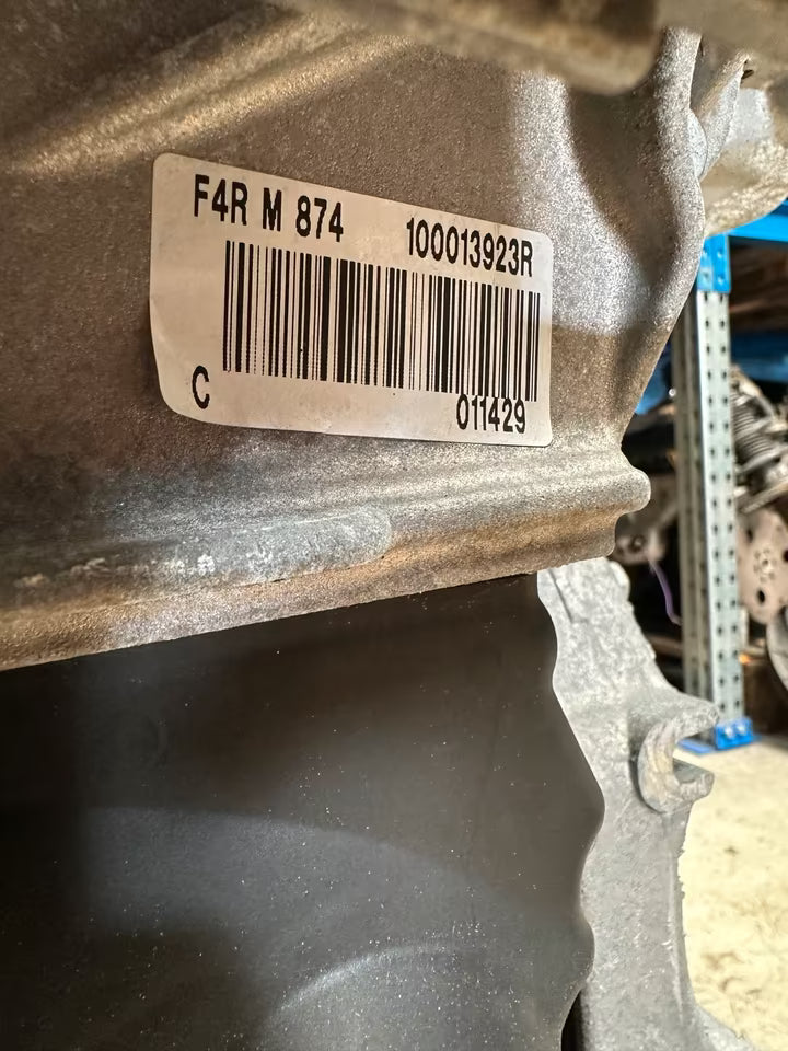 F4RM874 Motor 2,0 Turbo Renault Megane III RS 45000km Komplett