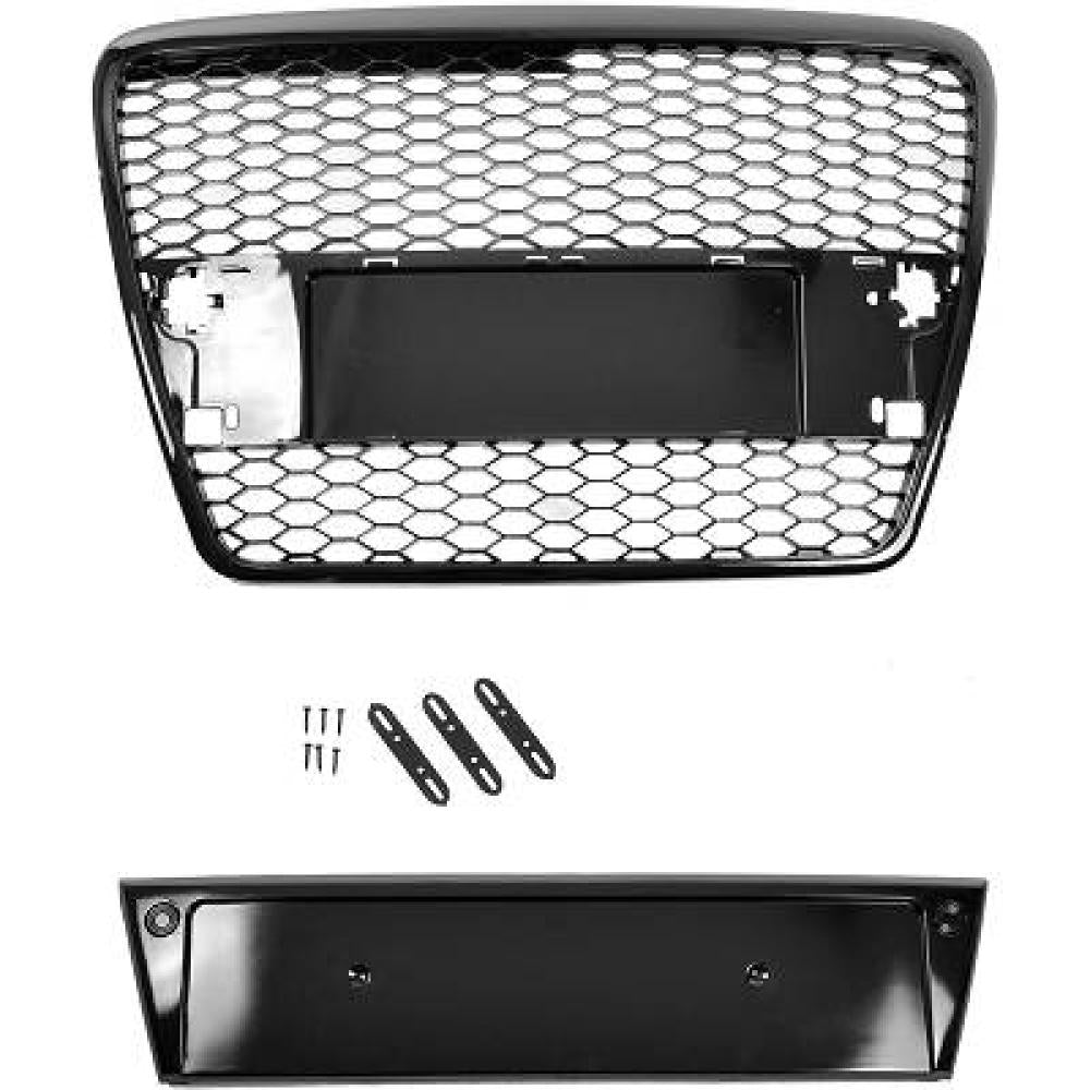 DESIGNGRILL AUDI A6, 04-11 RENNSPORT-OPTIK, 1026241