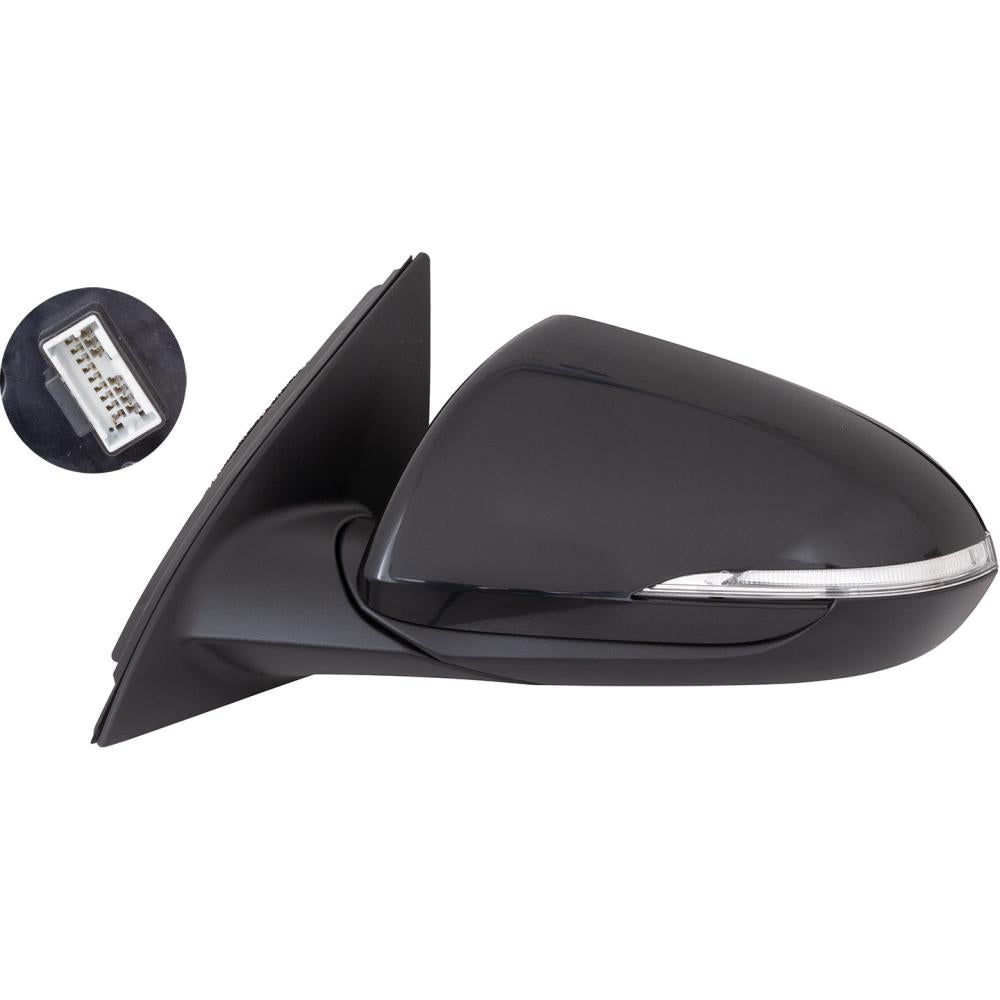 87610-G4210 SPIEGEL KOMPL. LI. i30, 2017-> +BLINKER;8-PIN, 6837325