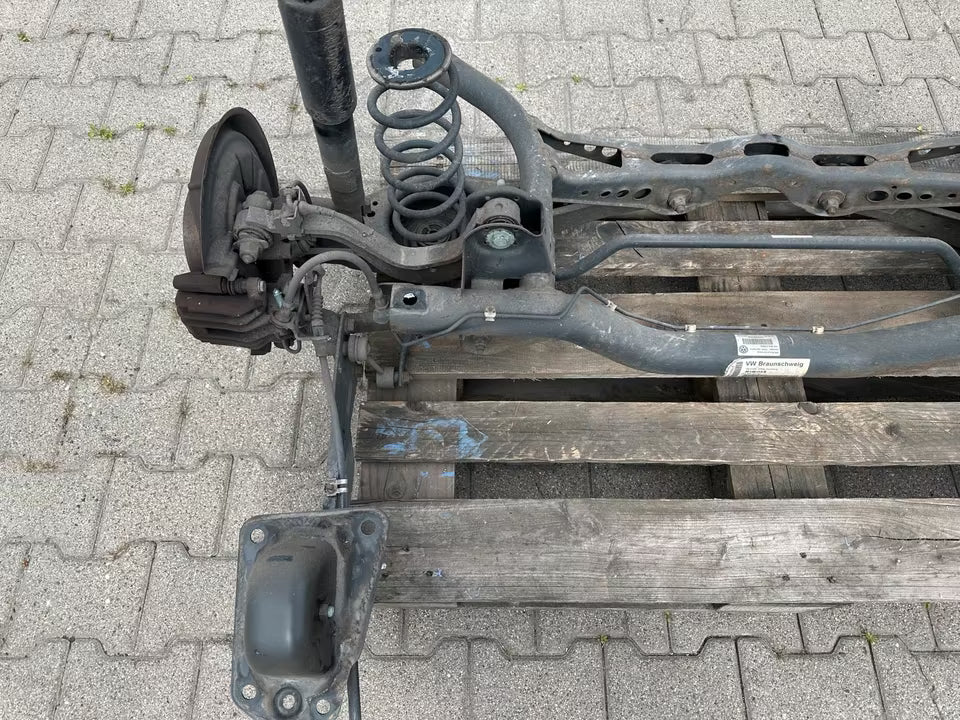 Hinterachse Achse Hinten Komplett Vw Golf V VI 1K 5K 1K0500047MJ
