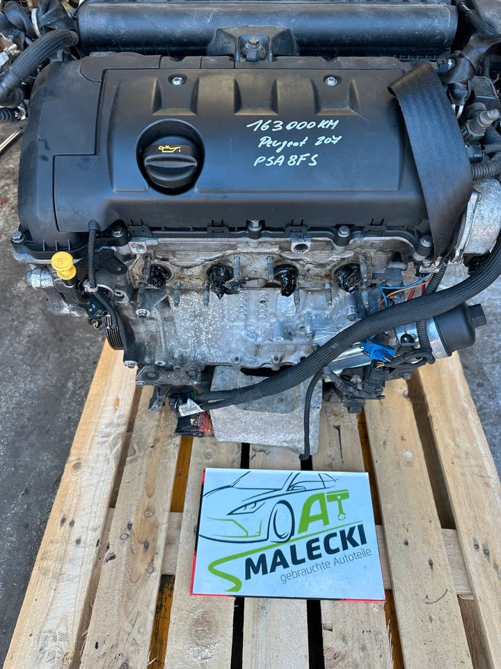 PSA 8FS PSA8FS engine 1.4 VTi 16 V Peugeot 207 model 163000km TOP