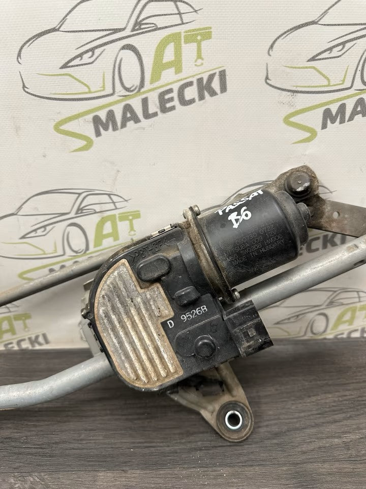 Wiper motor including linkage Vw Passat 3C B6 3C1955419B