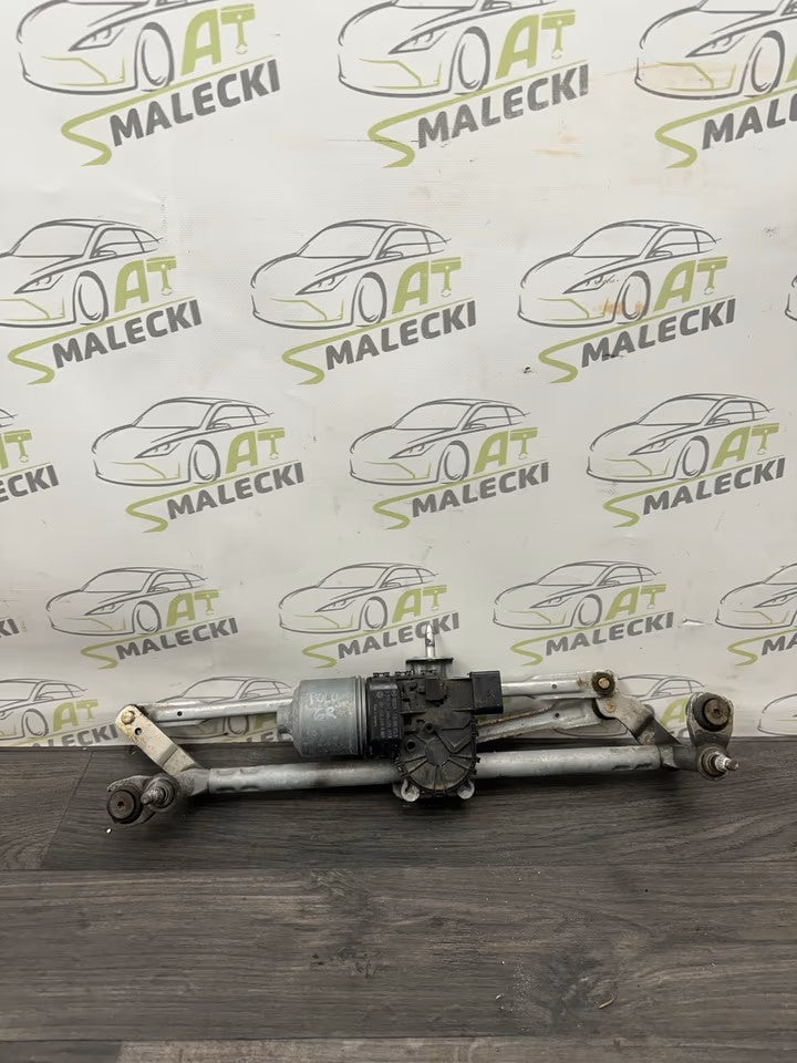 Wiper motor including linkage Vw Polo 6R 6R1955119A 6R1955023C