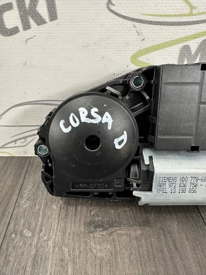 13182712 Sunroof Motor Drive Opel Corsa D Models